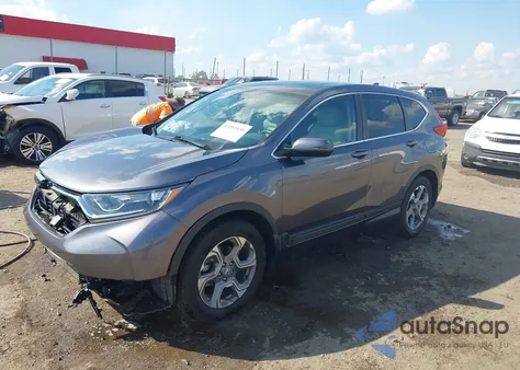 2017 Honda Cr-V Ex-L/Ex-L Navi from USA, damaged, VIN 7FARW1H85HE013334